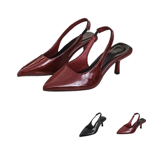 Bixock Casual Sandals for Women,Women's Closed Pointed Toe Pumps High Heels Wedding Party Dress Shoes