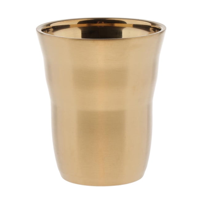 Taza de vino de doble pared Sunnimix Taza de leche de cerveza inoxidable 260ml