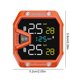 thumbnail image 5 of Motocicleta TPMS Monitoreo La Presión Del Neumático Pantalla Tiempo LCD (interna) Naranja, 5 of 9