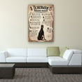 thumbnail image 4 of Dobermann Dog Wall Art House Rules Retro Poster Funny Canvas Wall Art For Living Room Unframed 16×24 in, 4 of 5