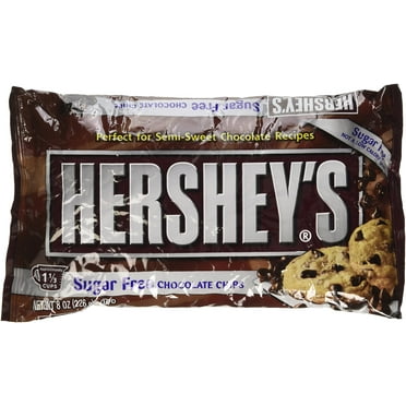 Hershey,S Zero Sugar Chocolate Baking Chips Bag, 8 Oz - Walmart.com