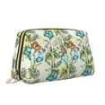 thumbnail image 2 of Cauagu Meadow Plants And Butterflies Print Large Cosmetic Bag,Portable Cosmetics Pouch Travel Makeup Bag Large Capacity Travel Makeup Case Organizer Makeup Brush Organizer, 2 of 8