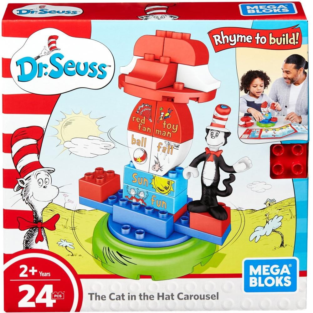 Seuss Cat I The Hat Carousel 24 Pcs for sale online Mega Bloks Dr