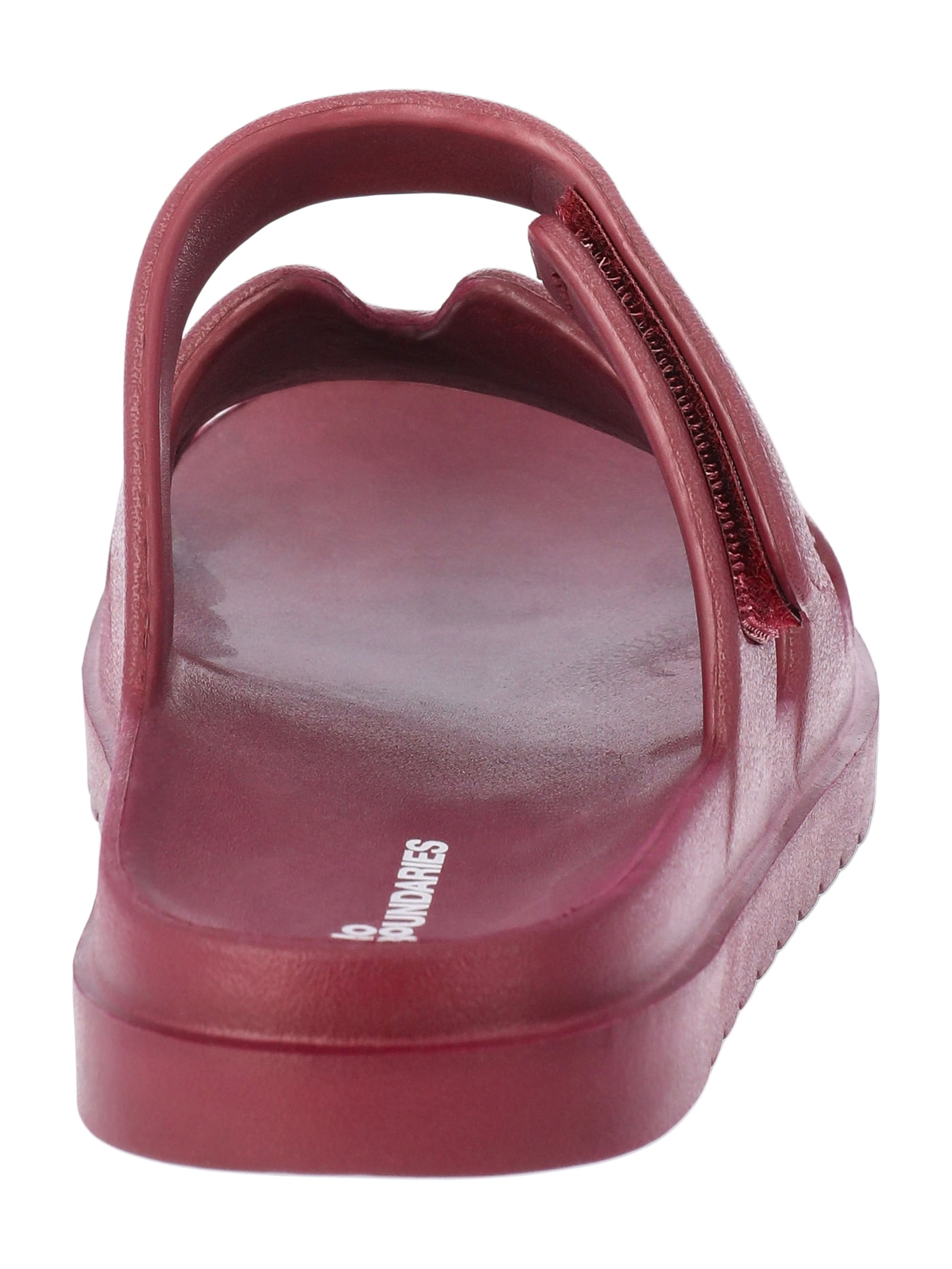 No Boundaries Women's Geo Slide Sandals