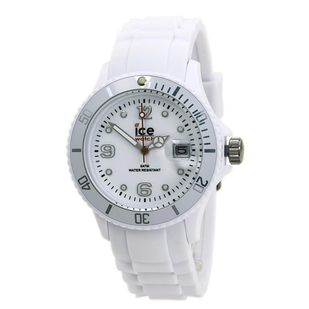 Ice-Watch - Ice SIWEUS09 Unisex Ice-Forever White Dial White Rubber