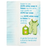 Zote Blanco Laundry Flakes for Washing Machines, All Ages, Gentle on Clothes & Skin, Laundry Detergent, Cleanser Flakes with Sodium Tallowate, 17.6 oz