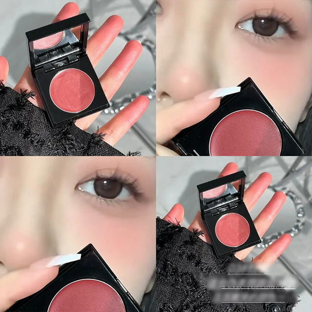 FcBaudy Blush for Cheeks, Rose Powder Blush Both Use Blush Cream For Lips And Cheeks 6Colors Can Choose Face blush