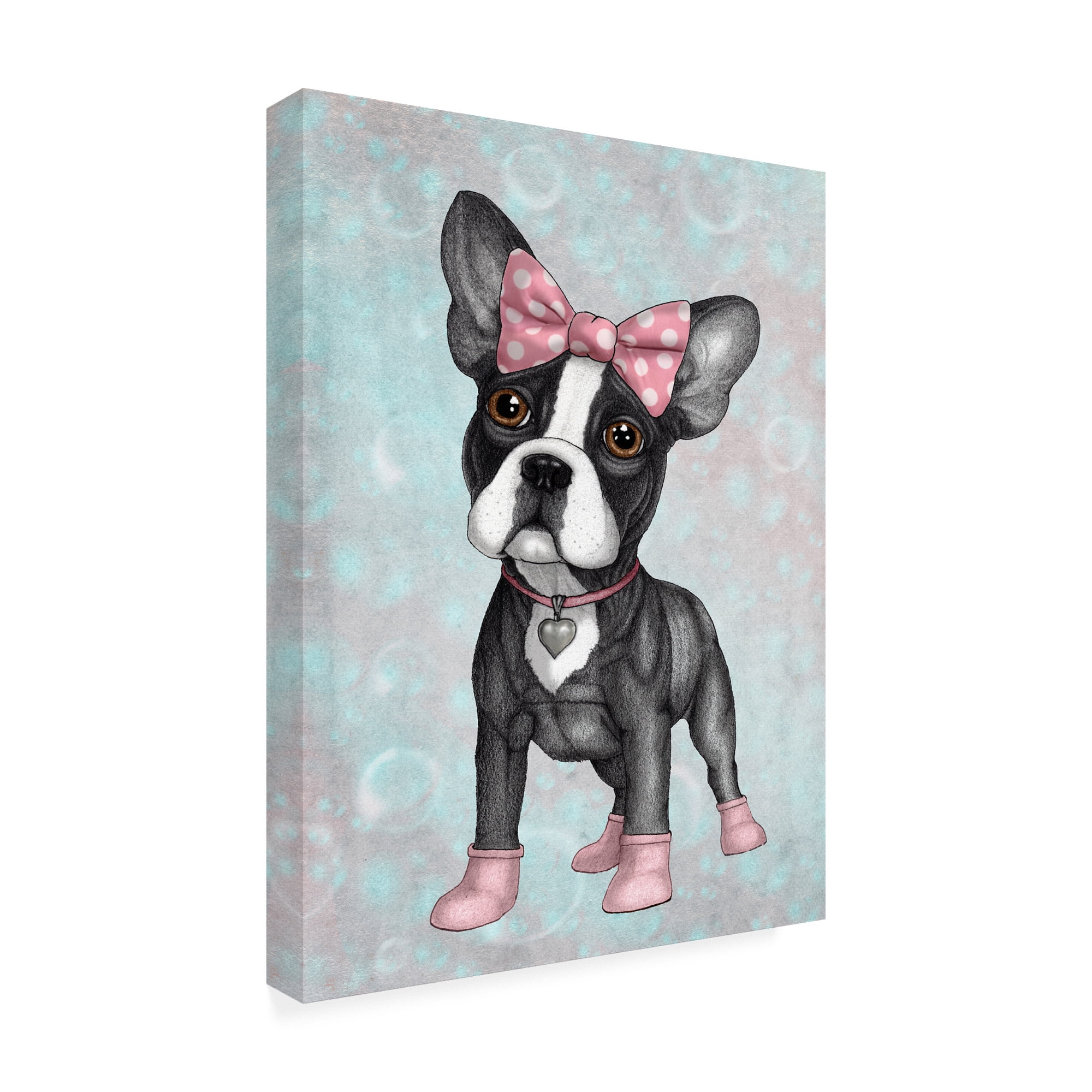 Trademark Fine Art 'Sweet Frenchie' Canvas Art by Barruf