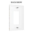 thumbnail image 4 of Kll Goose Queen Wall Plate,Gloss Finish,Standard Size 1 - 5" X 3", Polycarbonate Thermoplastic,Electric Receptacle Plug Covers, 4 of 8