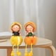 thumbnail image 4 of 2x Pie Colgante Muñeca Figurita Escultura Resina Estatua Niñera Gabinete Colgante Escritorio Pareja Estante Decorativo para Decoraciones de Mesa muñeca perfecl Figura de pie colgante, 4 of 8