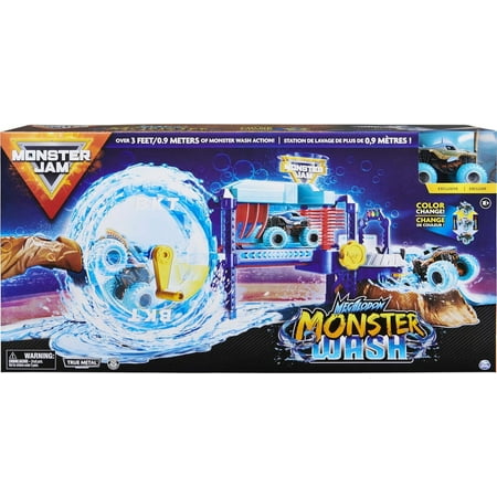 Monster Jam Megalodon Monste Power Wash Playset