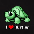 thumbnail image 3 of CafePress - I Love Turtles Women's Dark T Shirt - Women's Traditional Fit Dark T-Shirt, 3 of 4
