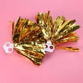 thumbnail image 3 of Raindrops  2 Pcs Cheerleading Flower Ball Party Favors Squad Pompoms Name Golden, 3 of 8
