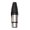 Nickel plated female, variant on Tizuqe 3Pin Auditory Connector Microphone Plug for Stage and Studio Anti Interferences