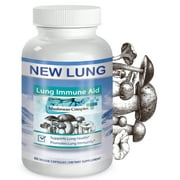 New Lung Cleanse and Detox Vitamin Supplements for Support Lung Inhaler - 60 Capsules