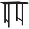 thumbnail image 2 of vidaXL Side Tables 3 Pieces Black Poly Rattan Indoor / Outdoor, 2 of 4