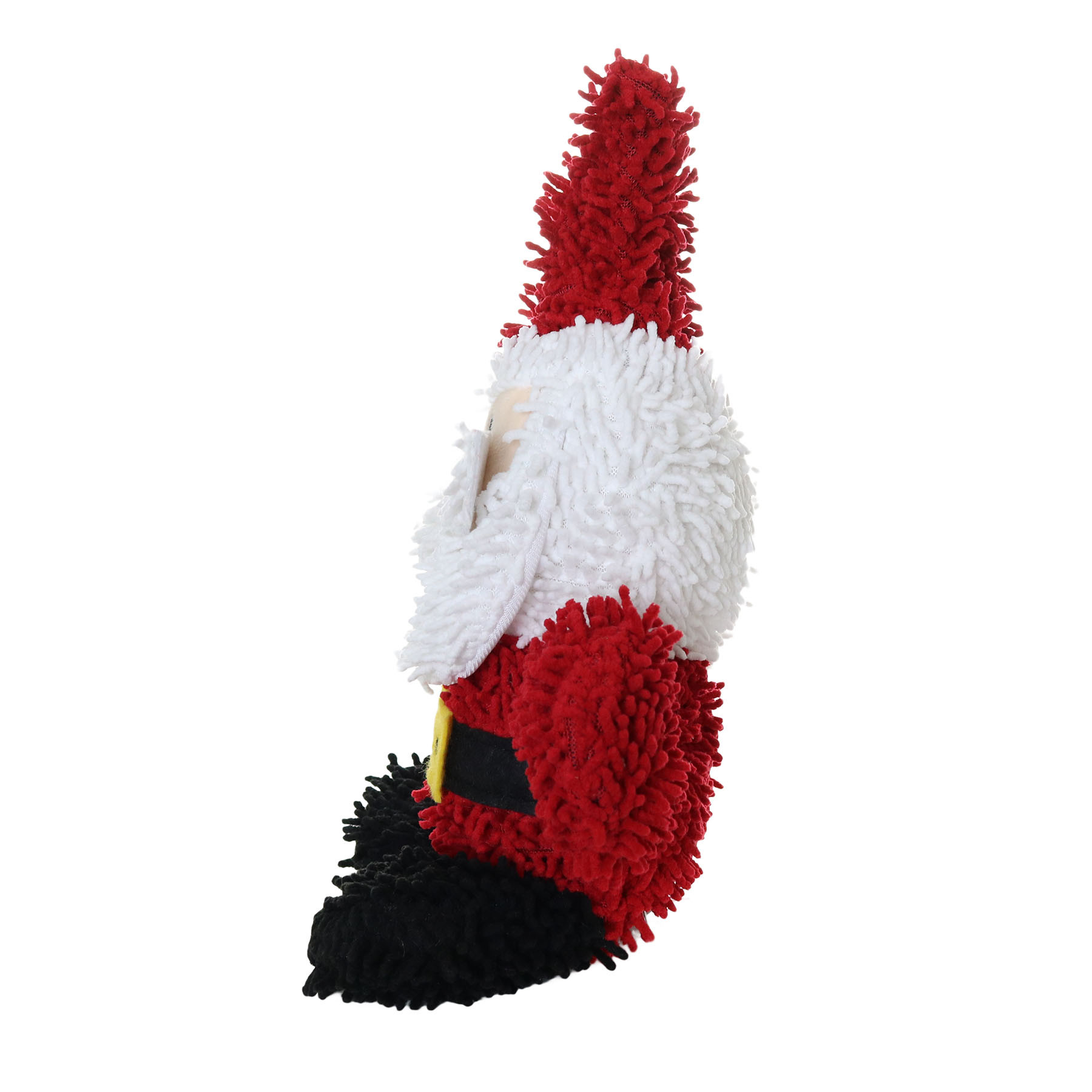 Mighty Microfiber Ball Santa, Christmas Durable Squeaky Dog Toy