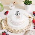 thumbnail image 6 of HONMEET Square Acrylic Cake Dome Lid Set for Dinner Table, Clear Cake Cover for Bakery, Kitchen, Party, Food Display, 6 of 9