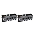 thumbnail image 1 of 2Pc 4-Channel 3-Pin XLR Audio and over Network Cable Extender, DMX512 Network Signal Extender , Male, 1 of 4