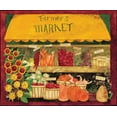 thumbnail image 2 of DiPaolo, Dan 31x26 Gold Ornate Wood Framed with Double Matting Museum Art Print Titled - Market, 2 of 4