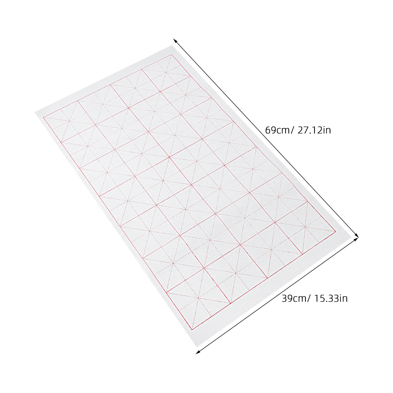 OUNONA Chinese Xuan Paper Semi- Grid Sheets for Daily Practice and Artistic Writing