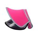 thumbnail image 3 of Sombrero para el Sombrero con visera Sombrero de verano portátil Protección de doble capa Mujer Gorra femenina informal Sombrero de Rosa roja, 3 of 9