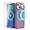 Lilac Purple, variant on (4 in 1 for iPhone 14 Case Compatible with MagSafe (6.1 inch, 2022), with 2 Pack Screen Protector Camera Cover, Liquid Silicone Phone Case (White)