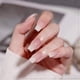 thumbnail image 1 of 24pcs Coffin False Nails Medium Stick on Nails Nude Press on Nails Removable Glue-on Nails Fake Nails Women Girls Nail Art Accessories, 1 of 4