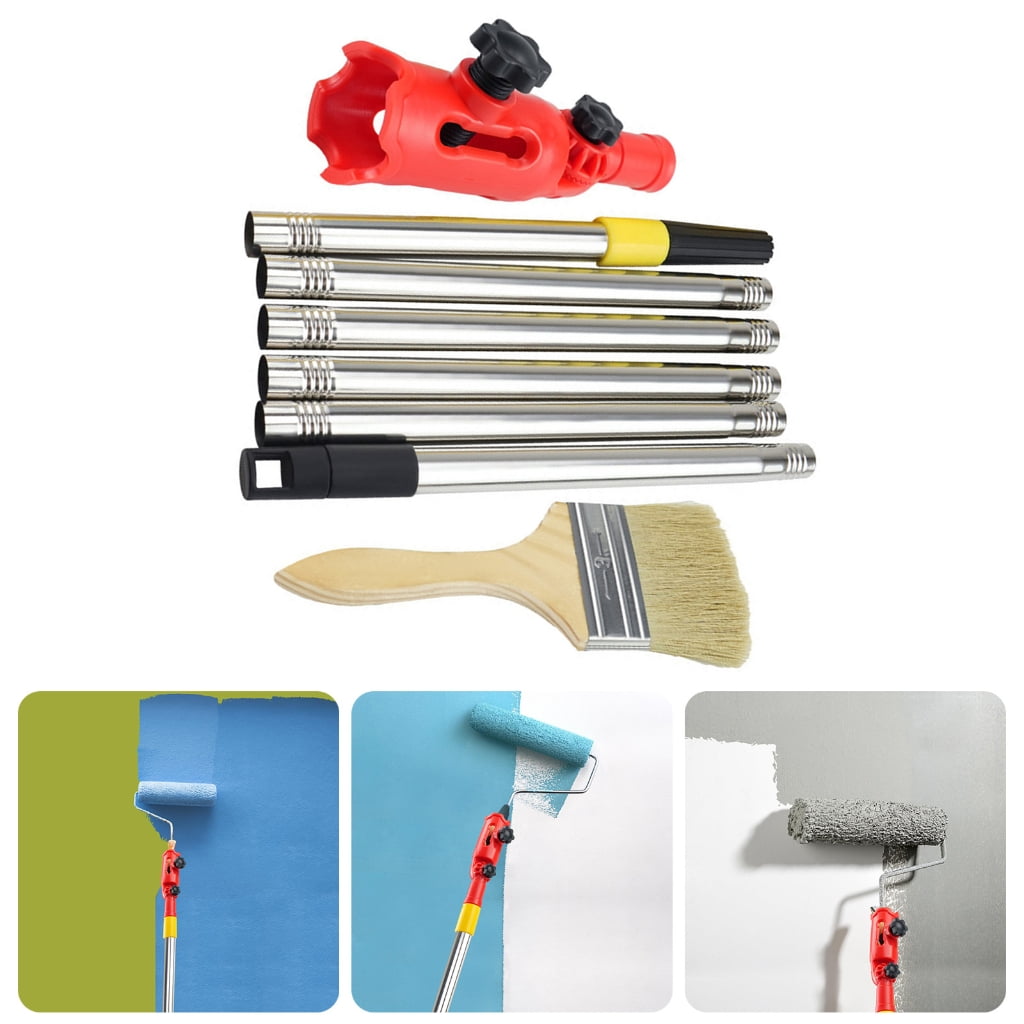 Paint Brush Extender MultiAngle Portable Paint Roller Extension Clamping Tool