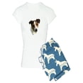 thumbnail image 1 of CafePress - Jack Russell Watercolor - Women's Light Pajamas, 1 of 1
