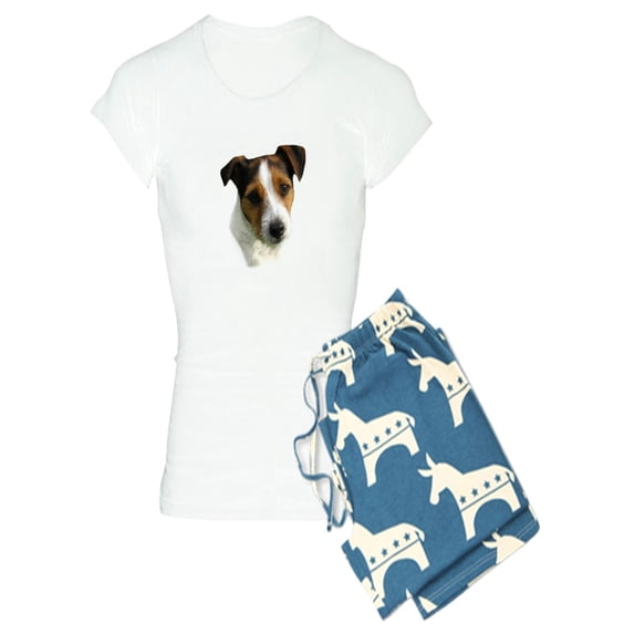 CafePress - Jack Russell Watercolor - Women's Light Pajamas