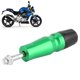 thumbnail image 3 of Rewera Protector de Almohadilla de Choque para Motocicleta Deslizador de Marco de Escape de 10 mm Apto para KAWASAKI z250 z300 z750 z800Verde, 3 of 8