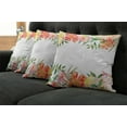 thumbnail image 5 of Ambesonne Shabby Flora Throw Pillow Cover 4 Pack, Soft Flower Petals, 18", Multicolor, 5 of 5