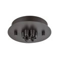 thumbnail image 1 of Illuminaire Accessories 7 Light Small Round Canopy In Oil Rubbed Bronze, 1 of 2