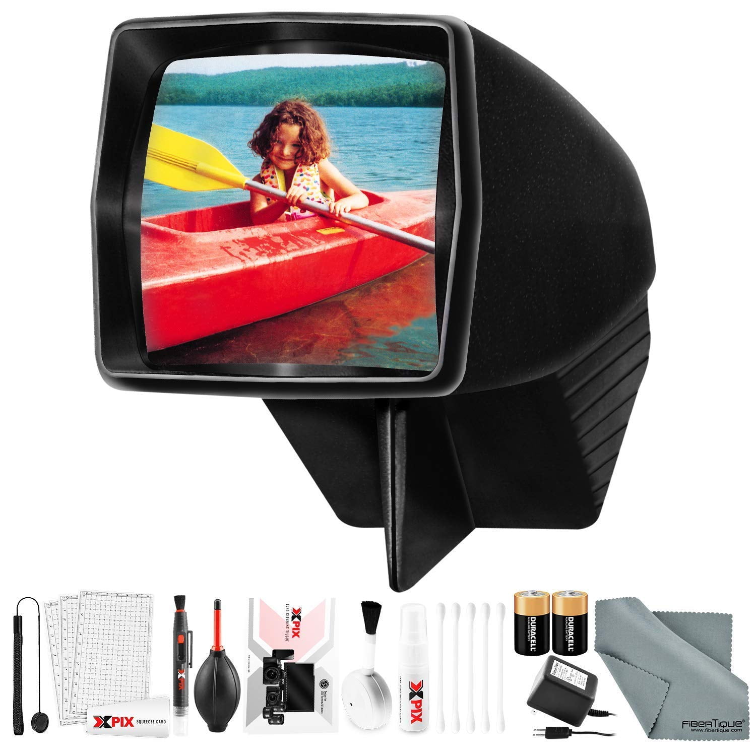 PanaVue 6560 Slide Viewer 1 for 35mm with Deluxe Cleaning Kit and