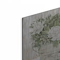thumbnail image 2 of Luxe Metal Art 'Roses in White' by Cindy Jacobs, Metal Wall Art, 16" x 12", 2 of 9