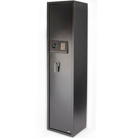 Zimtown Electronic 5 Rifle Gun Safe Large Firearms Storage Cabinet with Lock