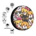 thumbnail image 4 of Kdxio Spare Tire Cover for RV Trailer, Waterproof Wheel Cover,Camper Spare Tire Cover Fit for Rv SUV Truck Travel Trailer 15 inch-Cute Cat Cartoon, 4 of 8
