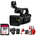thumbnail image 1 of Canon XA70 UHD 4K30 Camcorder with Dual-Pixel Autofocus (5736C002) + 64GB Memory Card, Extra battery, Extra Charger, 5pc Cleaning Kit, & USB Memory Card Reader(International Model), 1 of 6