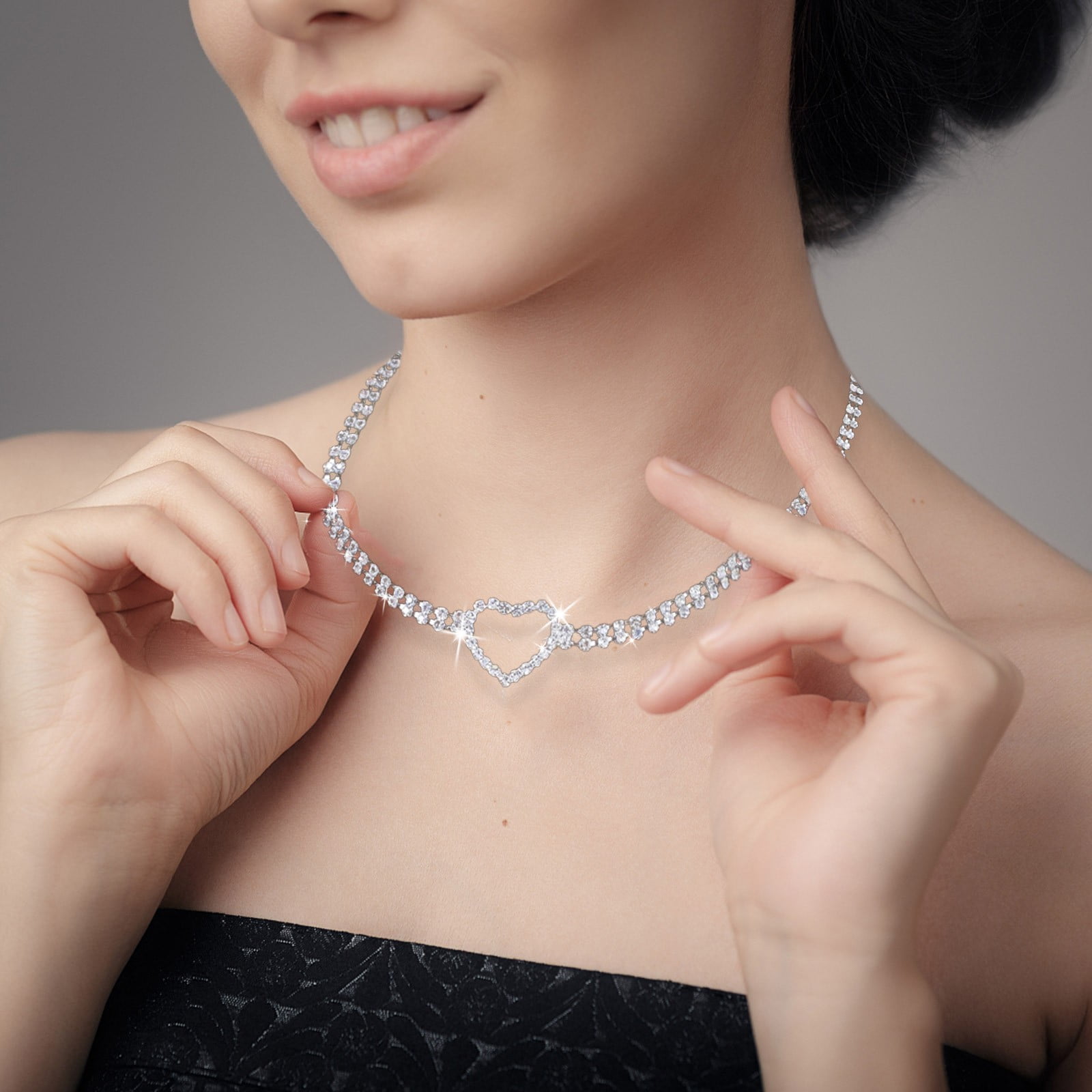 Buy Necklaces Online | Kaira Detachable Diamond Necklace Set from Indeevari
