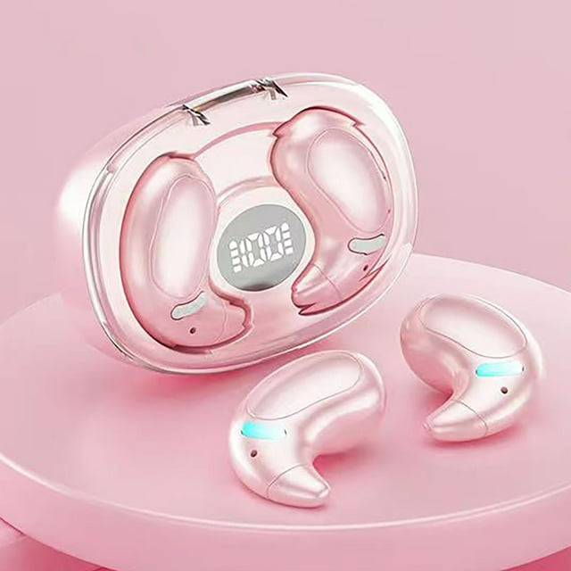 Auriculares inalámbricos Pisexur para dormir para hombres, Bluetooth, miniauriculares, cómodos, indoloros, con reducción de ruido y batería de larga duración. Electrónica para niños, organizador de e