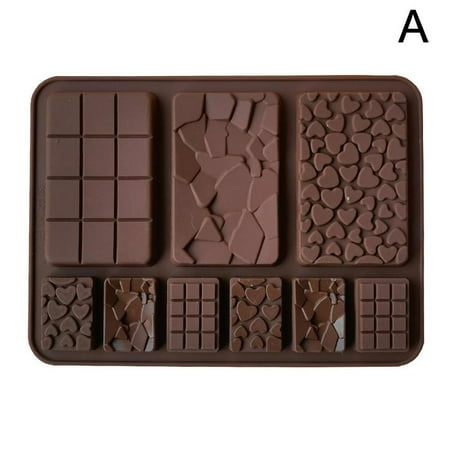 

Mold Silicone Tray Block Ice Cake Candy Sugar Fondant Mould Baking Y9W7