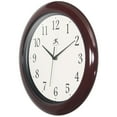 thumbnail image 4 of Infinity Instruments Mahogany 13 Inch Round Wall Clock, 4 of 7
