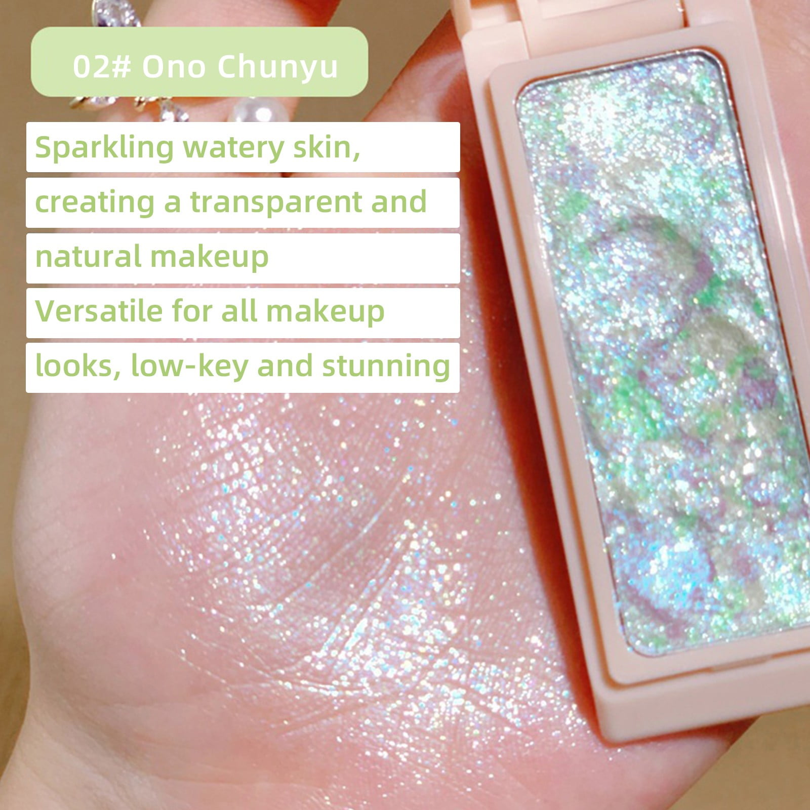 Sunhillsgrace High Light Face Highlighter White Highlighter Body Powder