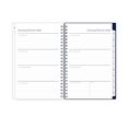 thumbnail image 4 of Blue Sky Indigo Stripes Medium Weekly/Monthly Planner for 2022, 4 of 5