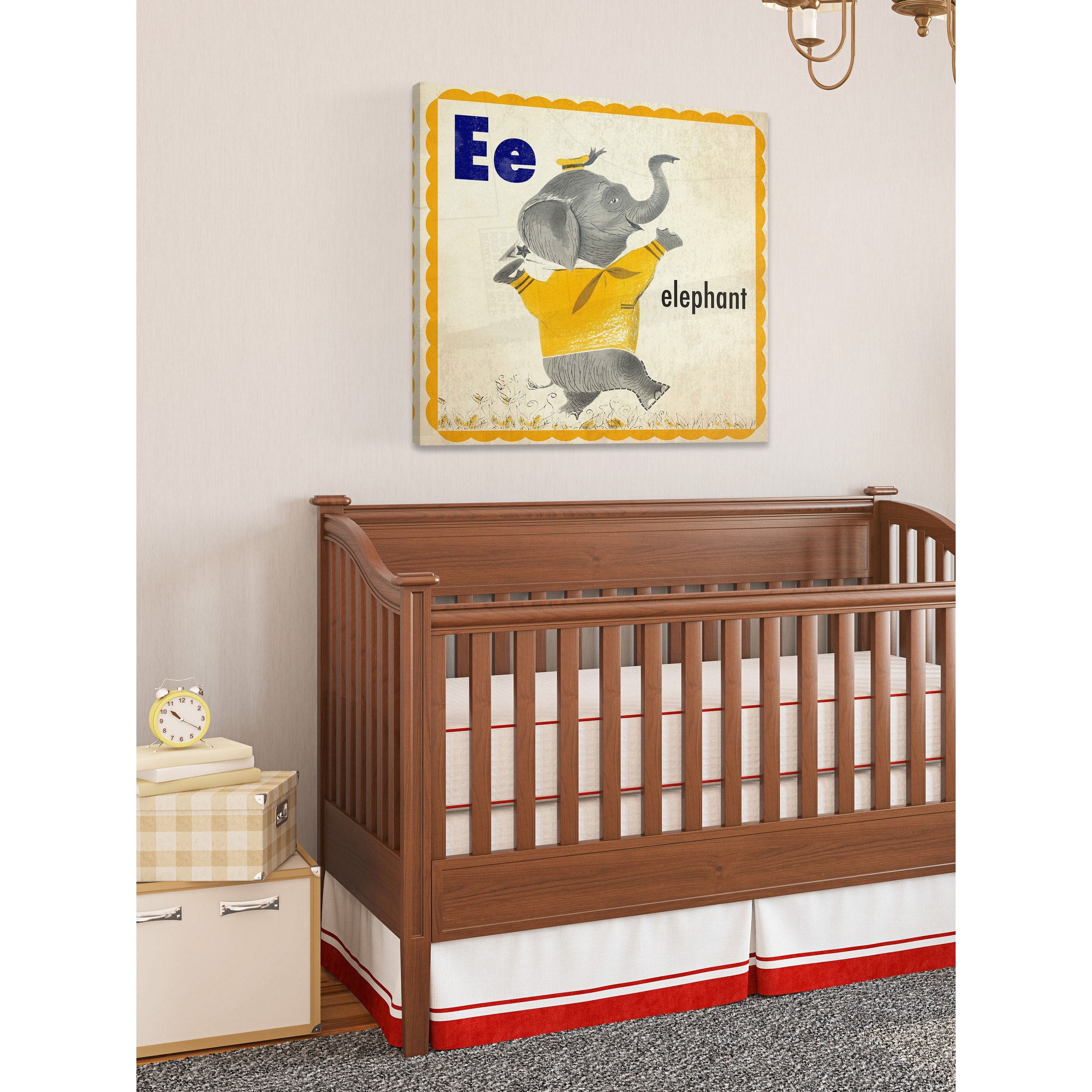 Marmont Hill "Elephant" by Curtis Painting Print on Canvas