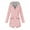 Pink, variant on Wyzesi Womens Leather Jacket Casual Stylish Women Solid Rain Jacket Outdoor Plus Size Waterproof Hooded Windproof Loose Coat Women's Fall Jackets Womens Winter Coats Water Proof Insulated