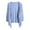 Blue-02, variant on Ugoldhm Women Long Sleeves Shrugs Open Front Lightweight Cardigan Irregular Shawl Loose Casual Summer Clothes