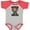 Heather and Red, variant on Inktastic Dog Boxer Squad Boys or Girls Baby Bodysuit