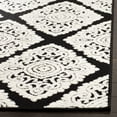 thumbnail image 3 of SAFAVIEH Cottage Ace Damask Indoor/Outdoor Area Rug, Anthracite/Cream, 6'7" x 9'6", 3 of 8